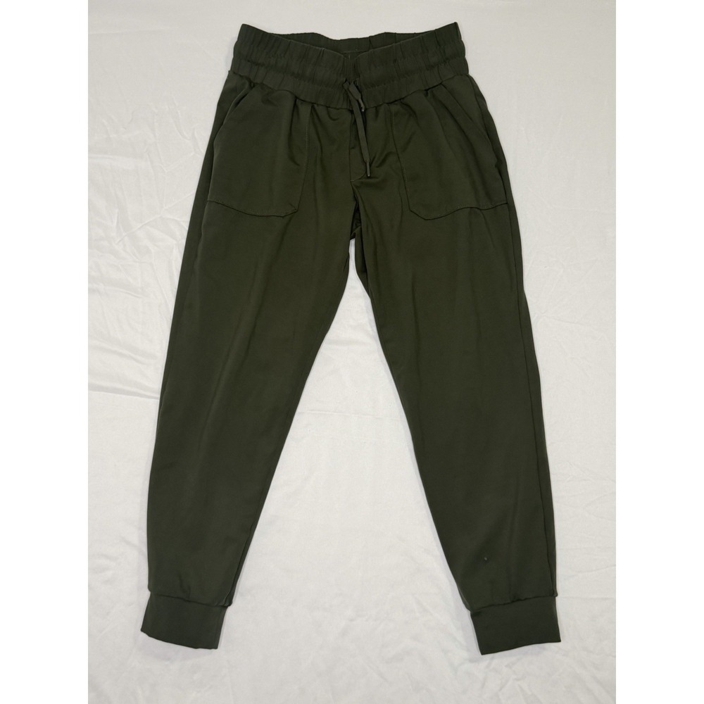 Mondetta Womens Small Olive Green Jogger Pants Performance Stretch Lounge